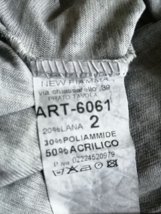 Sweter damski szary L/40/12 New Fiamma