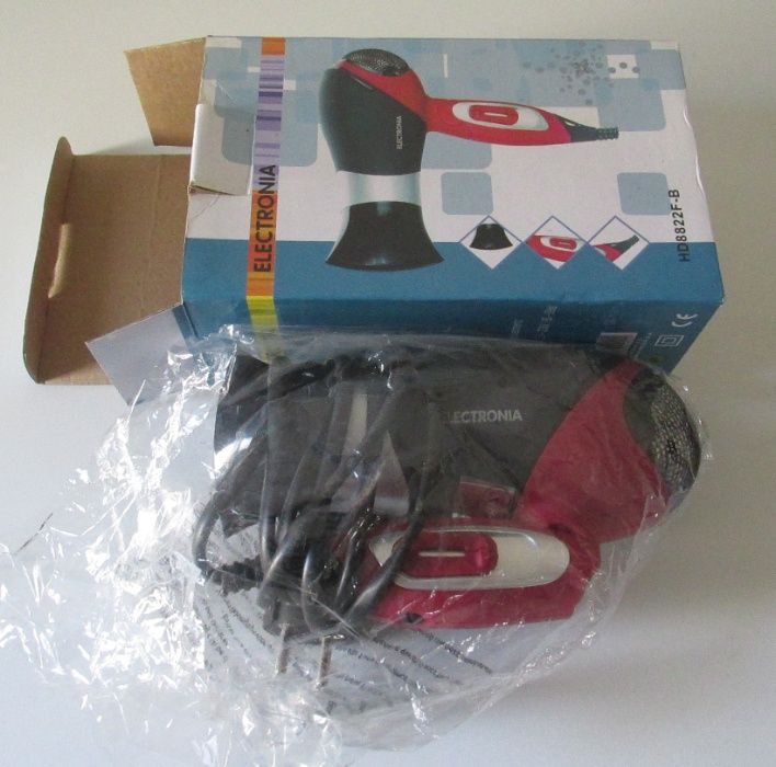 Secador de cabelo de viagem potência 1200Watts NOVO na caixa