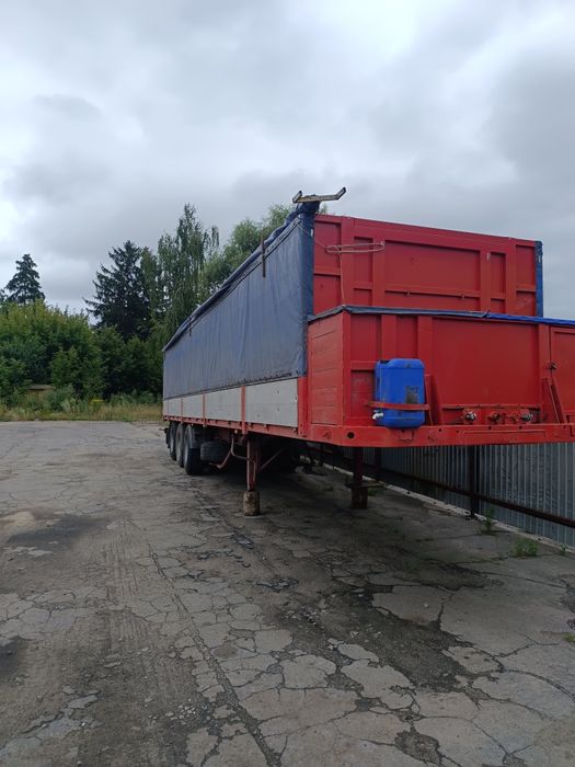 Полуприцеп зерновоз бортовой