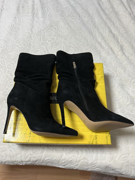 Получоботи натуральна замша