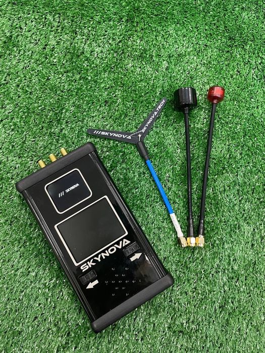 ВідеоДетектор Дронів SKYNOVA V1 1060-6100 МГц + чохол (оливка/койот)