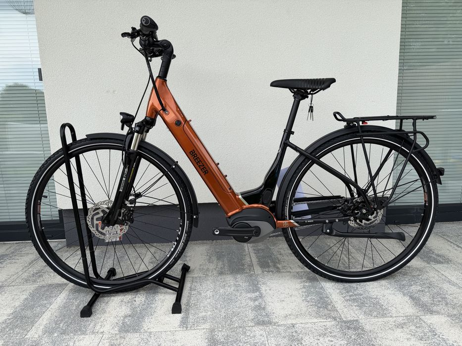 Breezer Powertrip EVO IG 2.5+ LS 2022 – E-bike Trekkingowy Bosch Active Plus 500Wh Nexus 8 | Rozmiar 45 cm