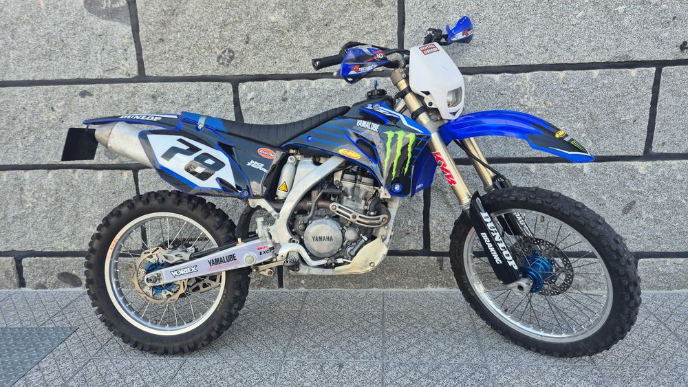 YAMAHA YZ 250F  11-2005 MATRICULADA, com 2 LUGARES de livrete, revisão completa feita, PRONTA A ANDAR! - VENDA OU TROCA