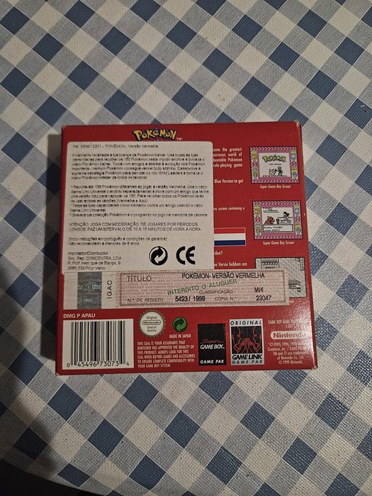 Pokémon Red GameBoy Original