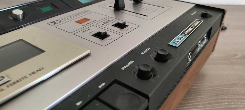 Odtwarzacz kasetowy Magnetofon Akai GXC-38D w pełni sprawny!