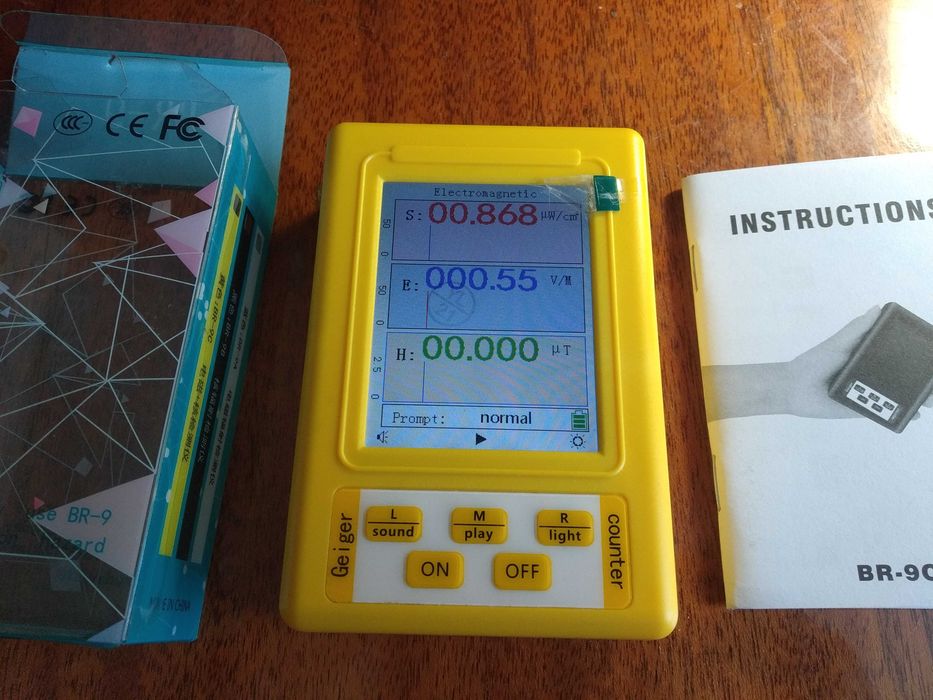 Дозиметр BR-9C. Детектор излучения