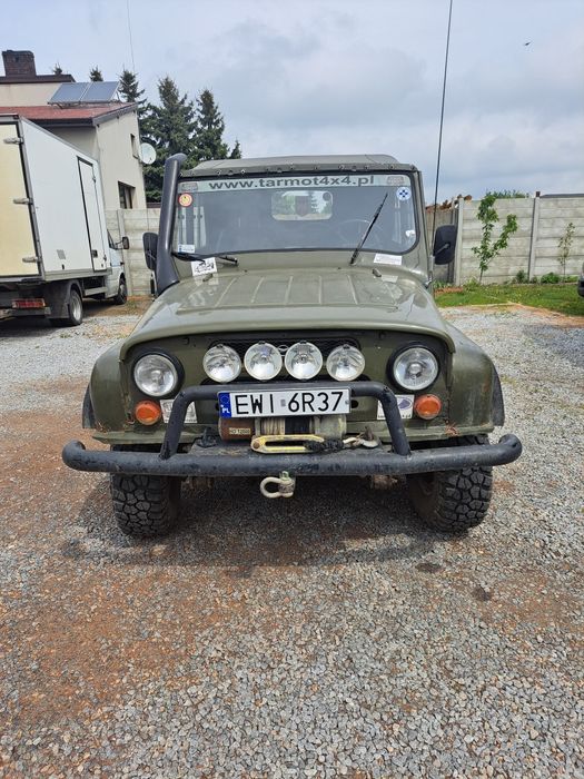 Uaz 469 B. Instalacja gazowa
