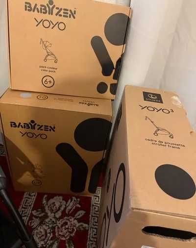 Carrinho de bebê compacto preto – leve, dobrável, em ótimo estado.