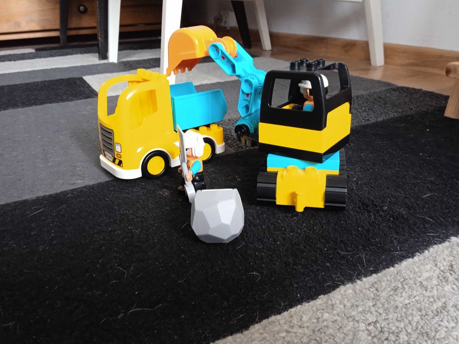 LEGO Duplo koparka i wywrotka