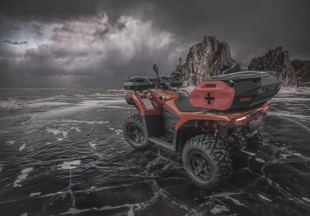 Кофр кейс багажник для квадроцикла Yamaha Honda Can-Am Polaris TGB