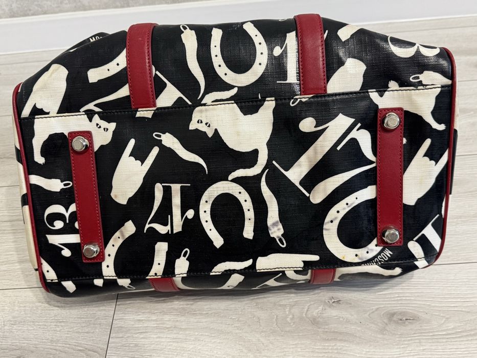 Сумка шкіряна Moschino