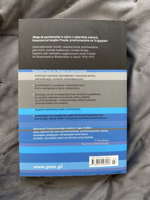 Wstęp do psychoanalizy – Sigmund Freud
