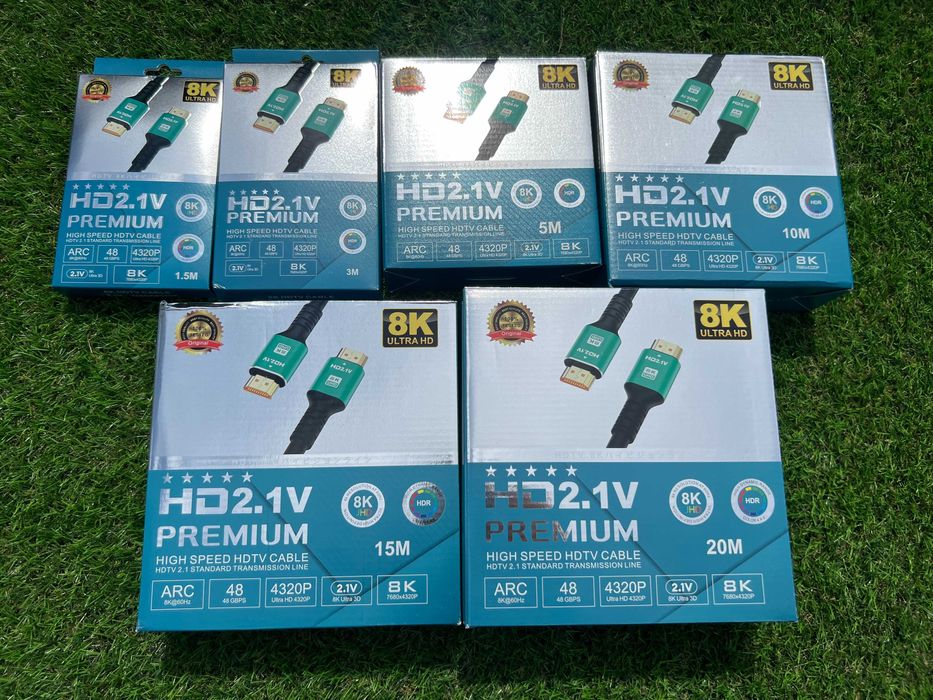 Кабель HDMI - HDMI V2.1  8K 48Gbps  10 метрів