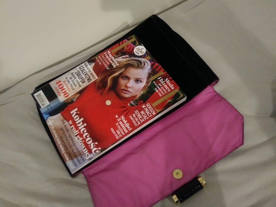 Torebka kopertówka, na laptopa więcej niz a4