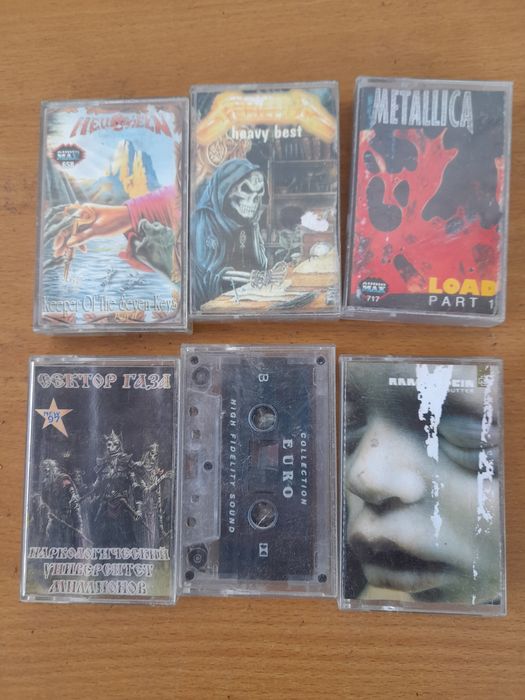 Аудіокасети (44 шт. 200 грн.)