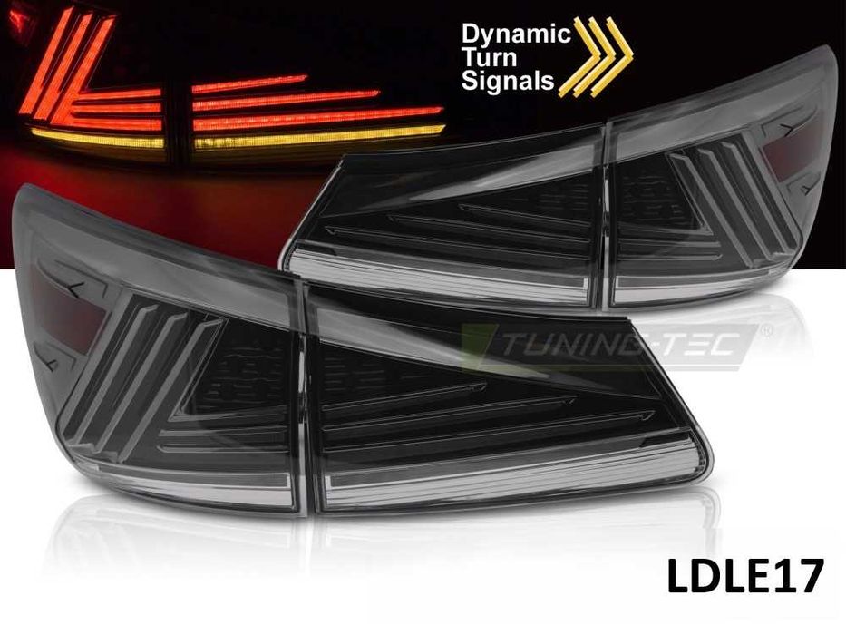 Lampy tył tylne LEXUS IS II 06-13 IS250 LED BAR NEON Animacje DYNAMIC