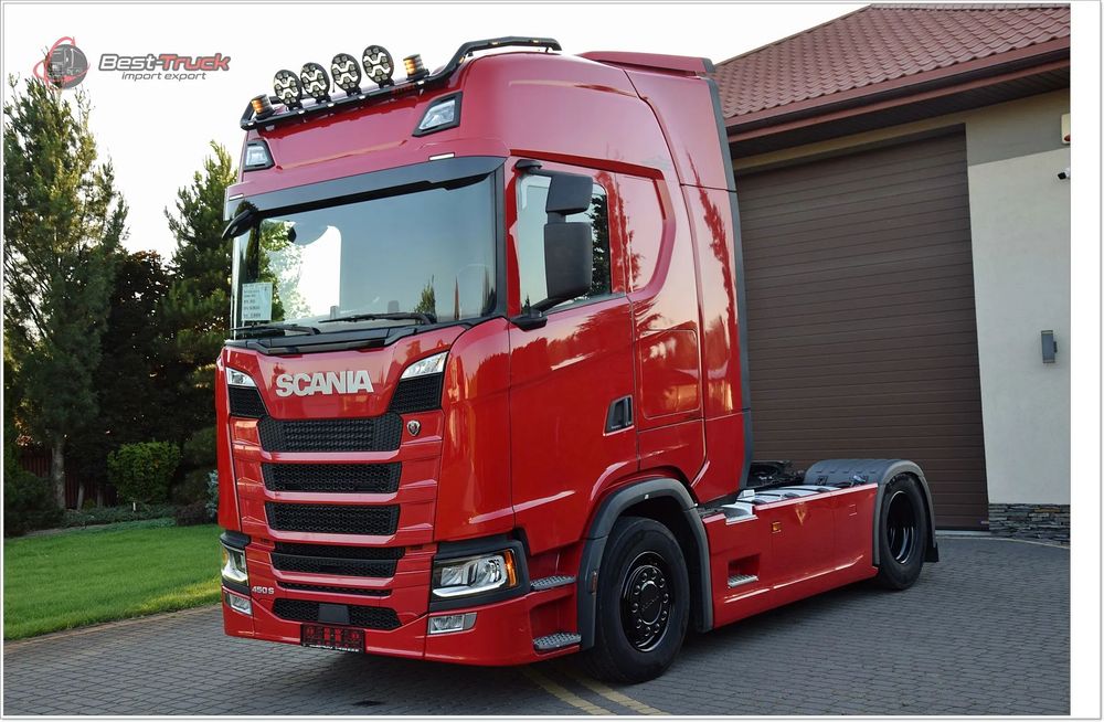 Scania S450 / FULL LED / KLIMA POST. / RETARDER / ZBIORNIKI  1400 L /  VIRTUAL COCPIT  sprowadzona  /  pierwszy właściciel   / pełen  serwis