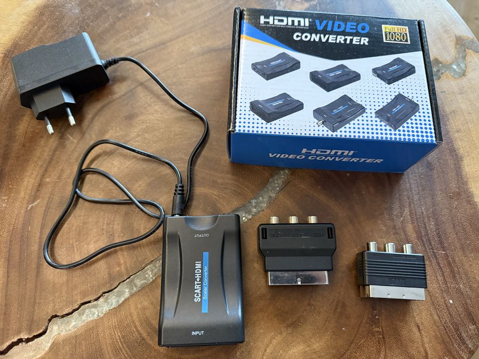 Konwerter SCART na HDMI (Full HD 1080p)