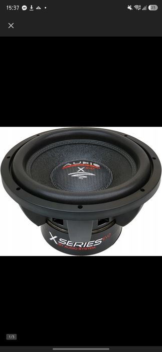 Skrzynia Basowa Audio System + Wzmacniacz