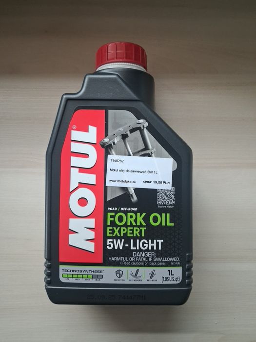 Motul fork oil expert 5w