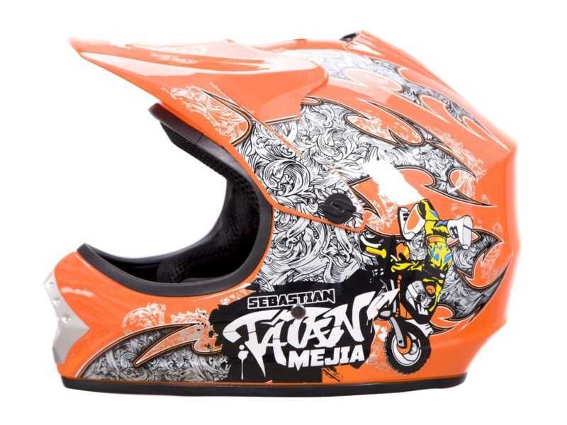 Nowy! Kask motocyklowy cross dziecięcy, różne kolory