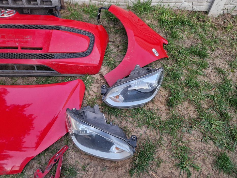 Przód  Vw UP  bez Prawego błotnika Kod lak.LY3D