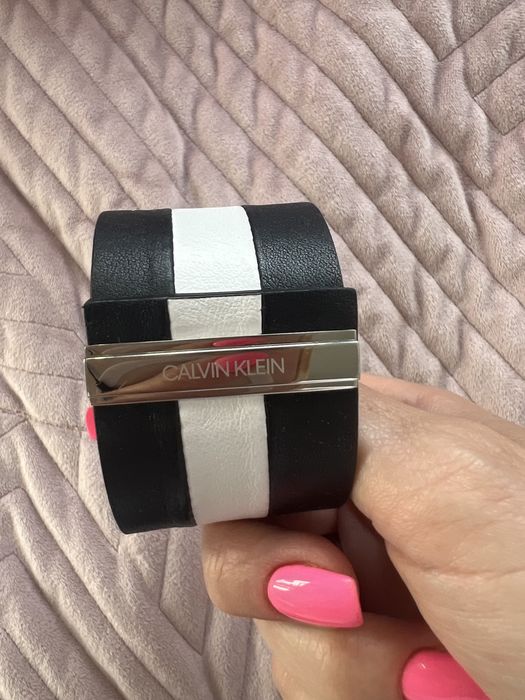 Calvin Klein- bransoletka skórzana