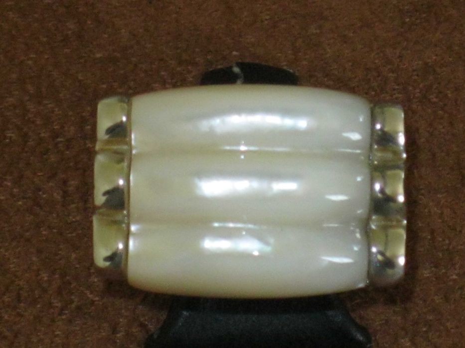 Anel Prata Maciça de Lei 925`/.. C/Contraste