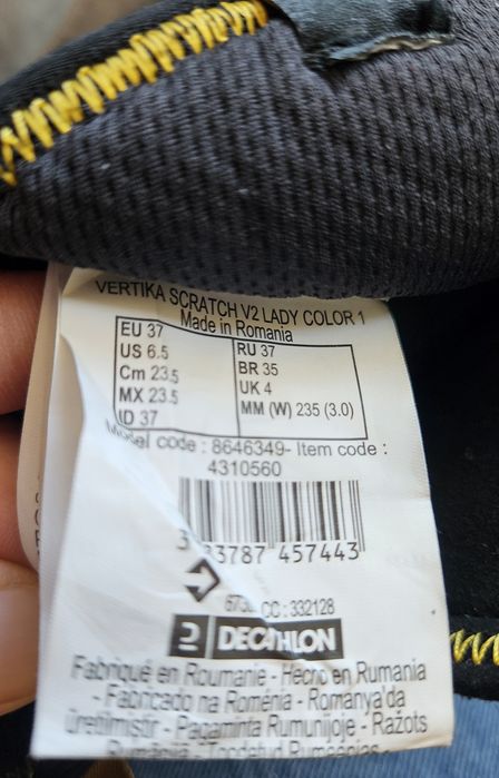 Buty wspinaczkowe Simond Vertika rozm. 37 (33 klasycznego obuwia)