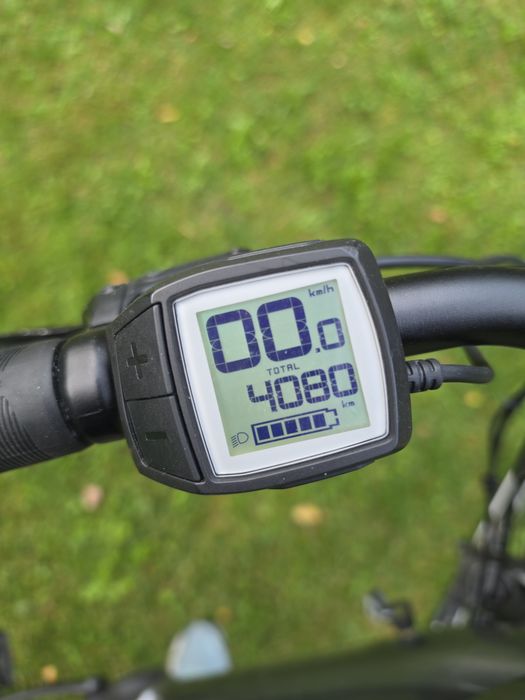 Elekrtyczny TREK District+ 7 – Bosch Active Line Plus 500 Wh – pasek – 2023 – Brooks B135 - Ładowarka Bosch