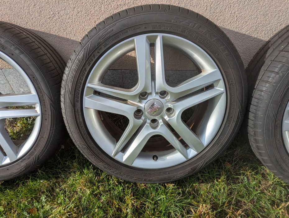 Koła alufelgi seat 17" 5x112 225/45/17 lato 6 mmET54 7J