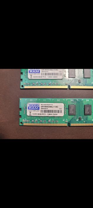 Pamięć DDR3 2 szt. po 8GB