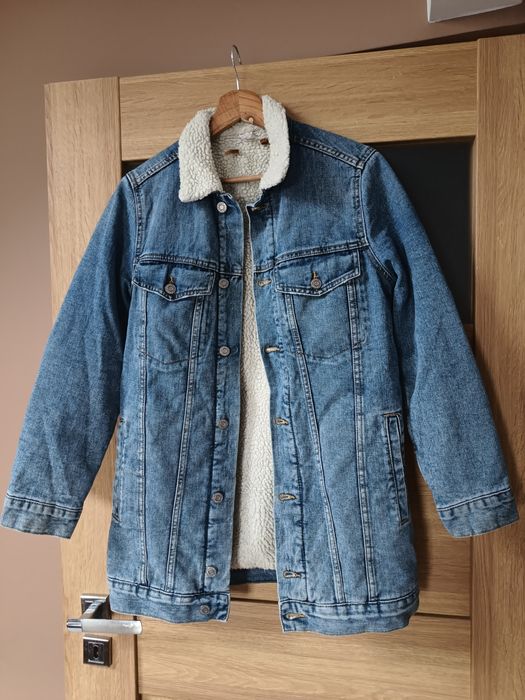 H&M Kurtka jeansowa katana ocieplana, r. S