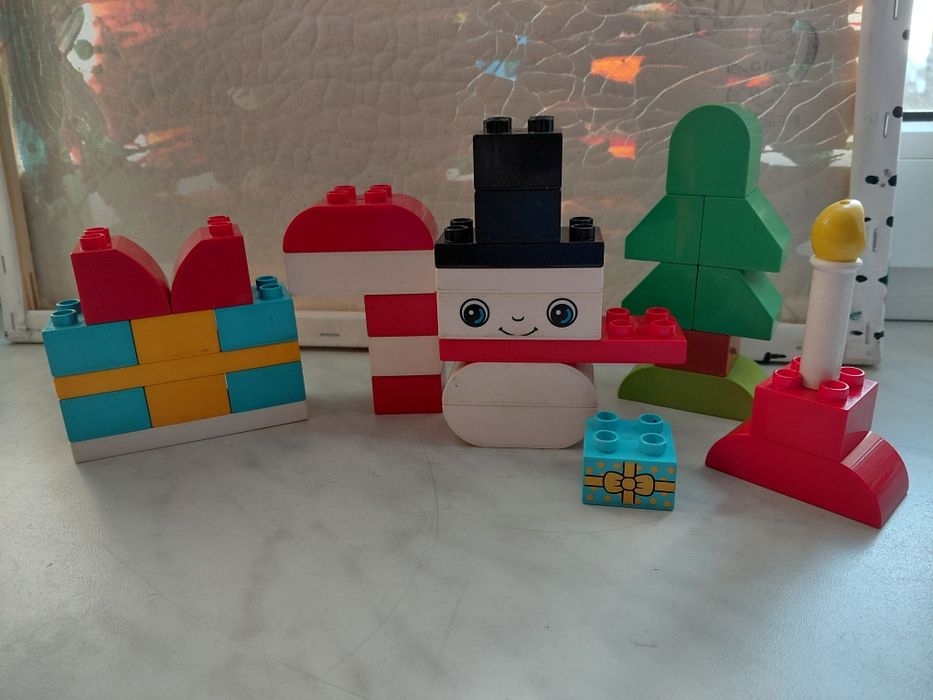 Lego duplo bałwanek