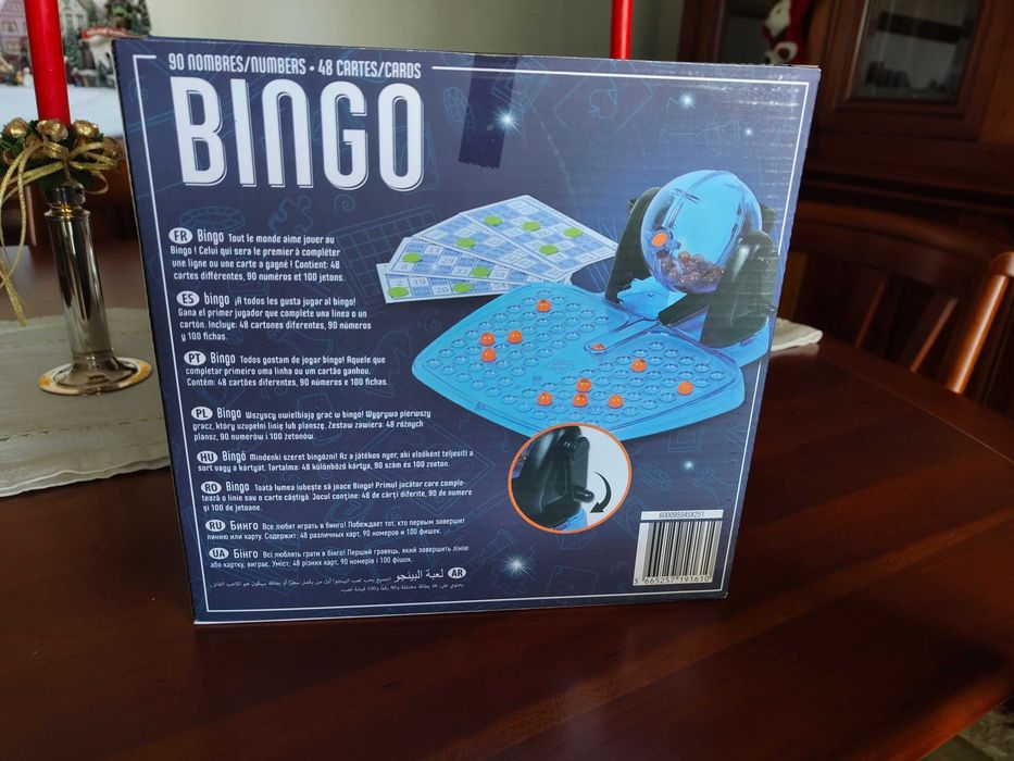 Bingo novo em caixa