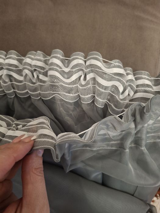 Тюль із шифона 2шт по 1.40м.ширина  1.70м. Висота