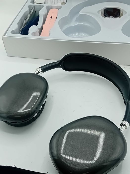 Zestaw słuchawki + smartwatch dla dzieci P9 Ultra2