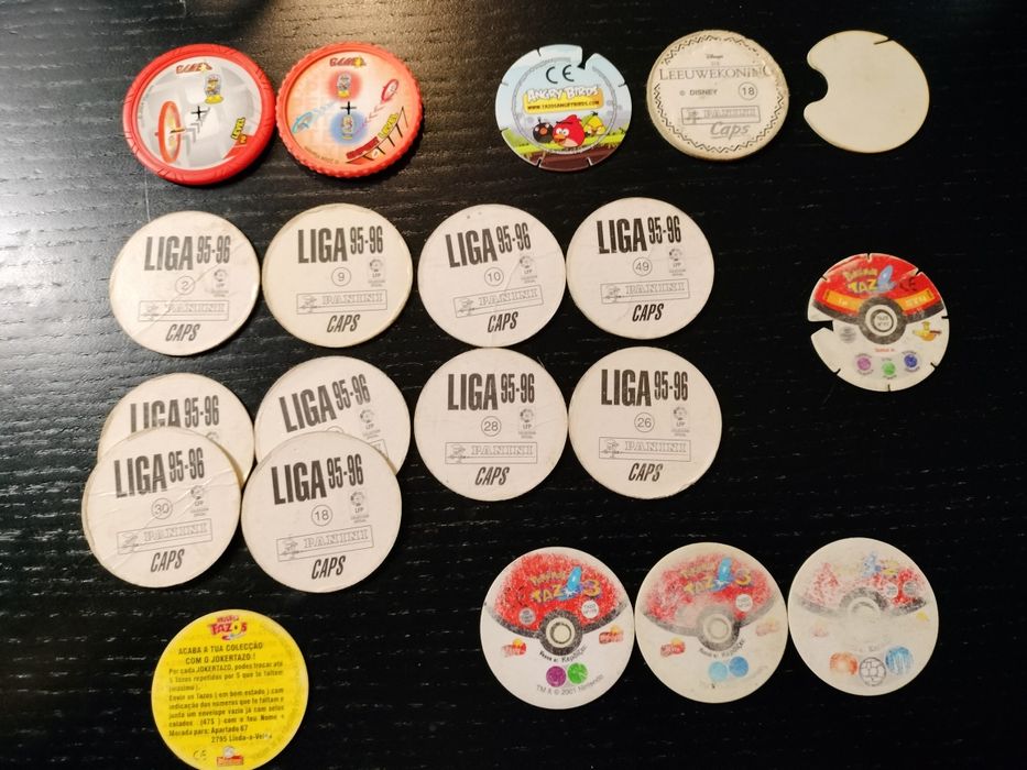 Tazos, Cromos, Cartas - venda e troca