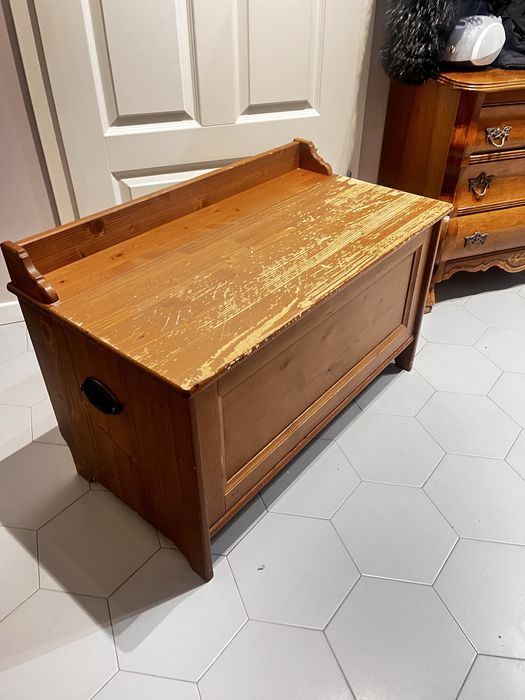 Skrzynia Ikea Leksvik Sosna