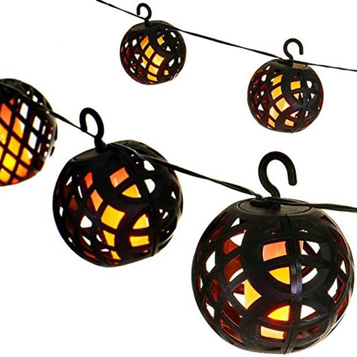 OGNIOWE 7CM 5SZ solarna kule lampa  girlanda