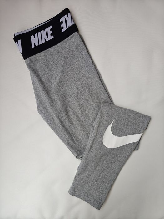 Nike legginsy sportowe damskie długie bawełniane M