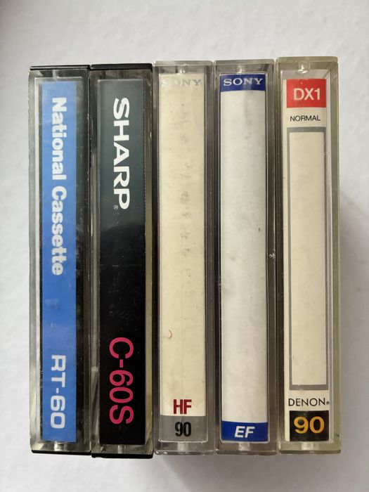 Аудиокассеты 5 шт лот