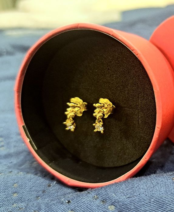 Kolczyki Tous misie z cyrkonią, nowe, na prezent, bizuteria miś