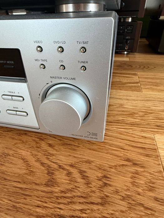 sony zestaw wieża str-de475, mds-je480, tc-we475, dvp-ns300