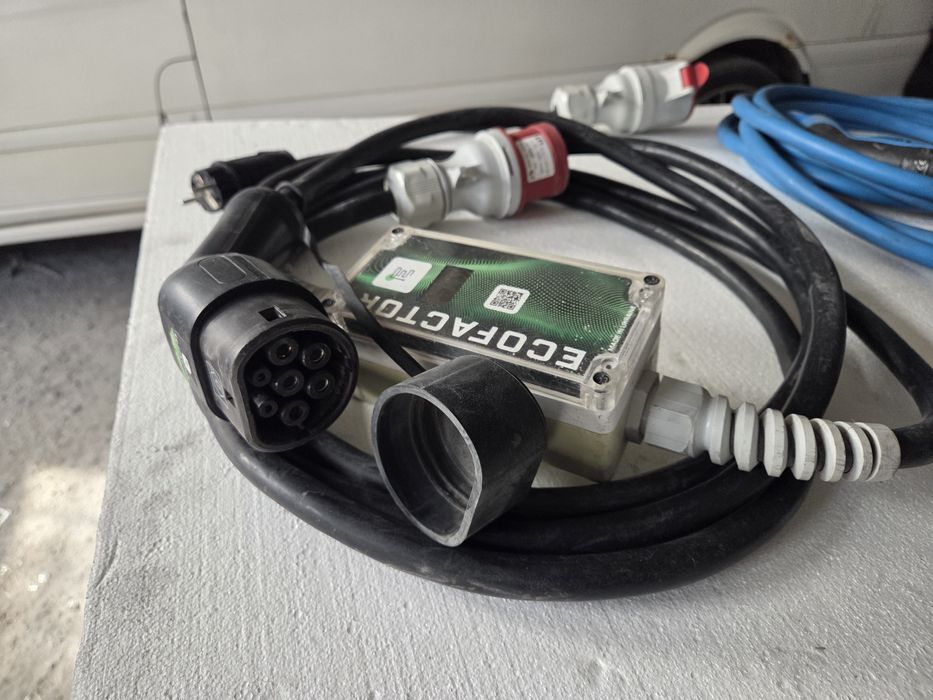 Зарядка ECOFACTOR 3фазы Tipe2+ 7м