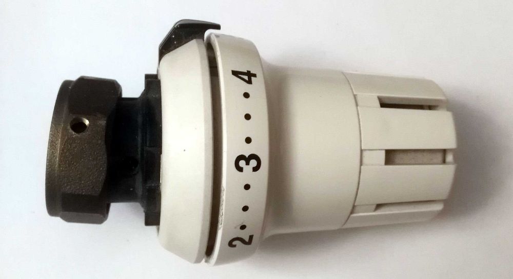 DANFOSS GŁOWICE TERMOSTAT RTS RTD do starych zaworów grzejnik żeliwny