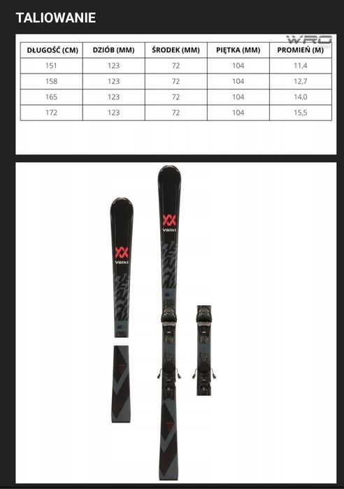 Narty, buty narciarskie, kijki