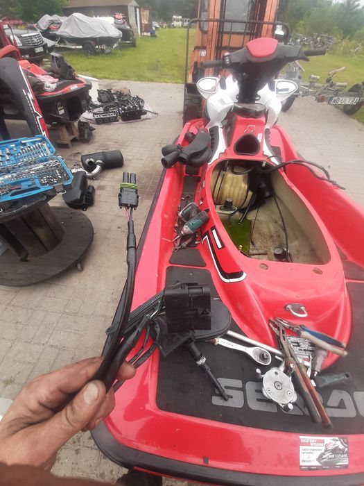 Sea Doo rxp 215km r2007 skorupa kadlub goły tanio skuter wodny  czesci