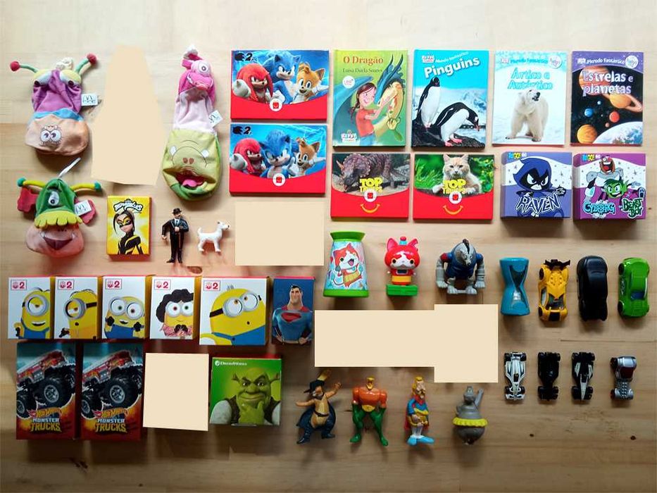 Bonecos McDonald's Happy Meal