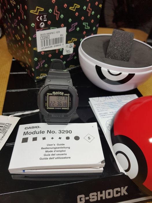 Casio Baby-G BGD-560PKC-1ER Pokemon limited, Nieużywany